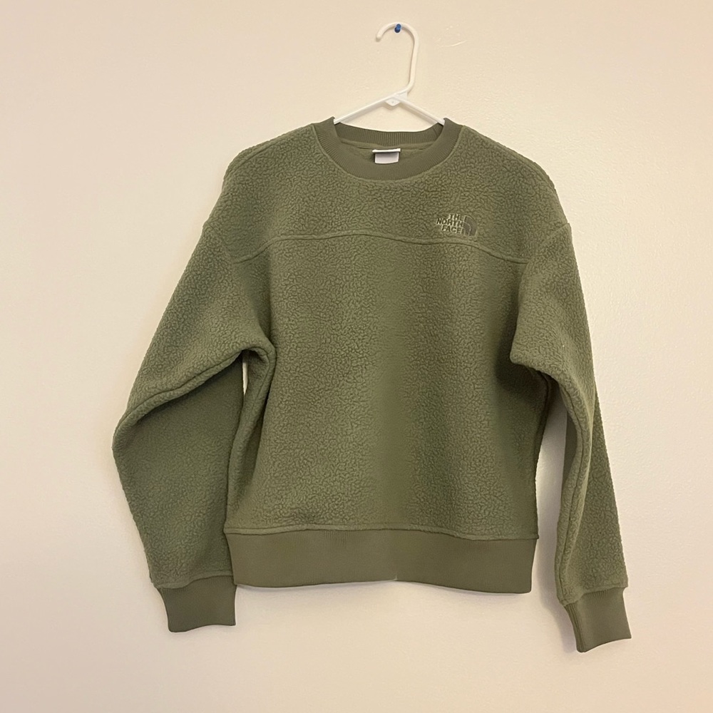 Women’s fleece crew neck North Face